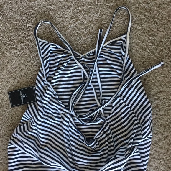 Striped stretchy maxi dress - Picture 4 of 6